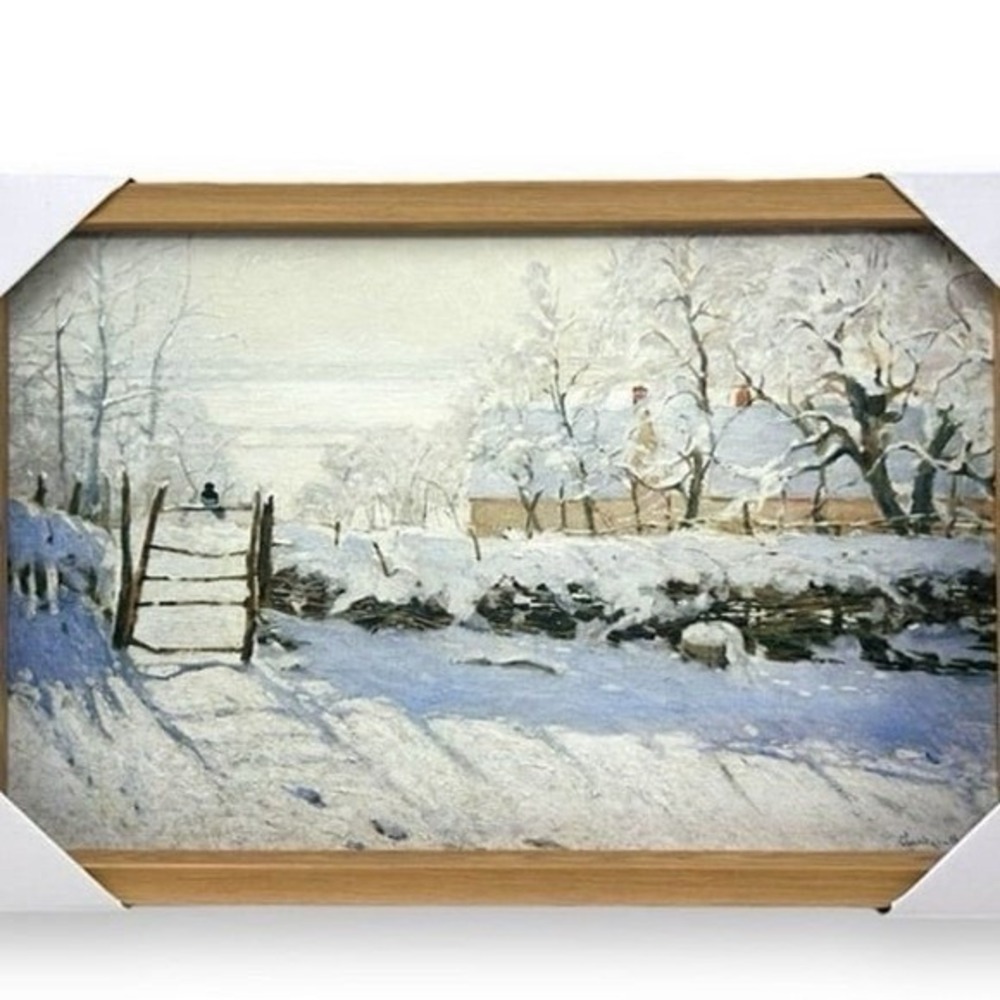 18x12‎ Snow Landscape Wall Art - Threshold Studio McGee, Target Christmas 2024